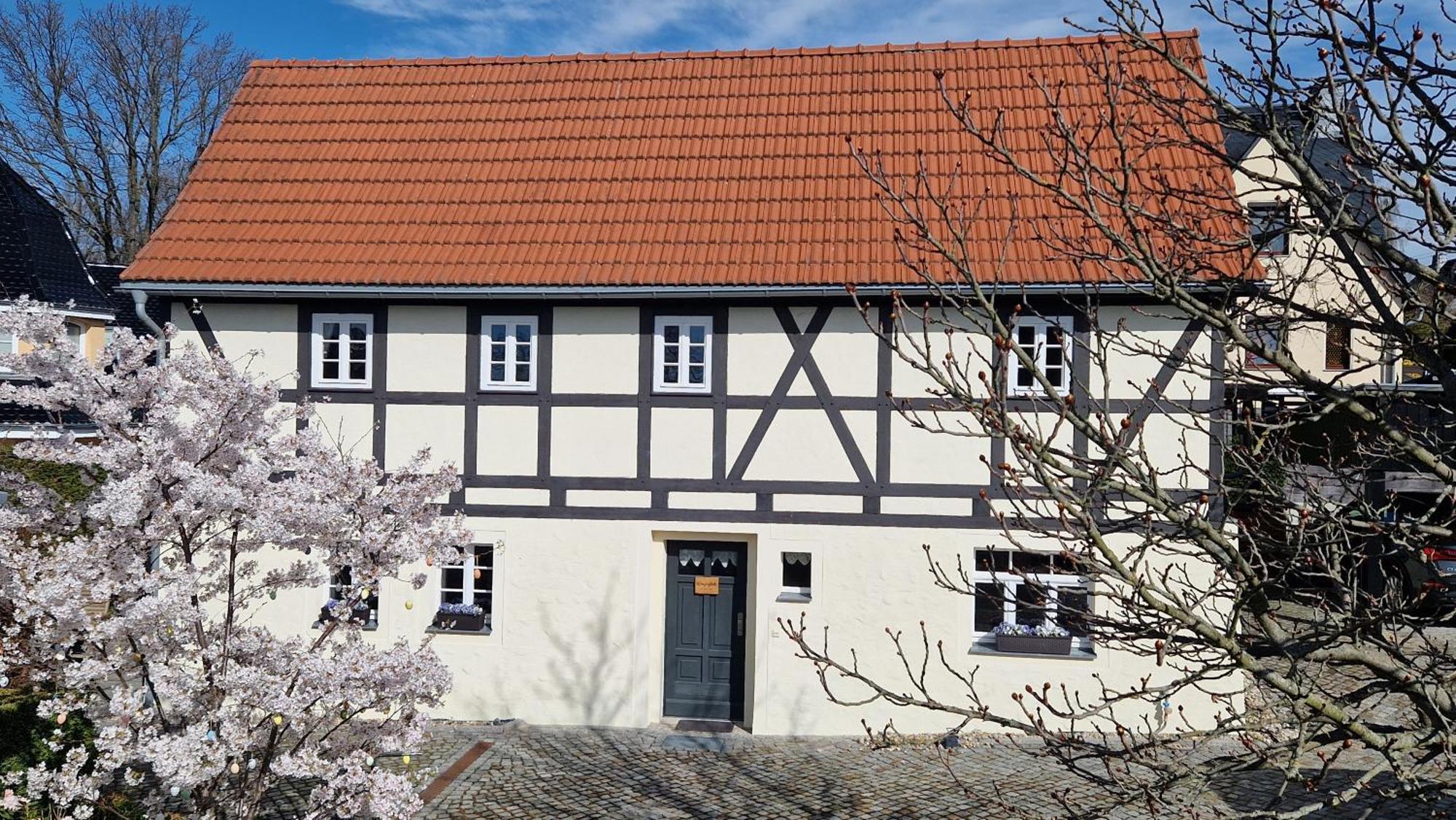Winzerglueck Apartment Weinboehla Exterior photo