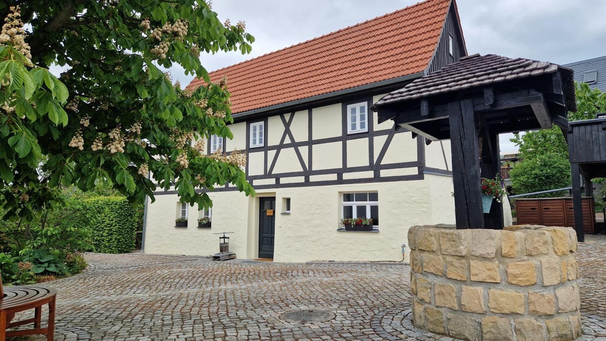 Winzerglueck Apartment Weinboehla Exterior photo